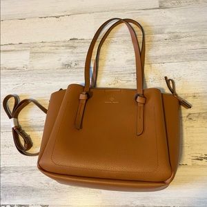 Nanette Lepore Desiree Triple Section Tote Tan